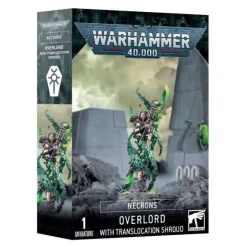 Games Workshop Warhammer 40,000 - Necron - Overlord with Translocation Shroud