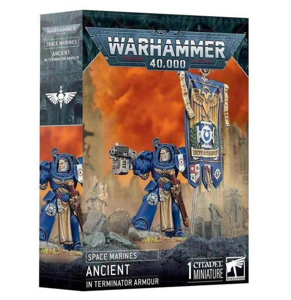 Games Workshop Warhammer 40,000 - Space Marines - Ancient in Terminator Armour
