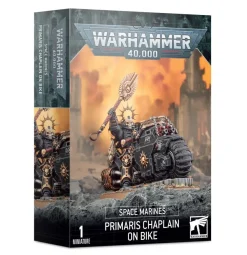 Games Workshop Warhammer 40,000 - Space Marines - Chaplain on Bike