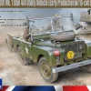 Gecko Models 1/35 Land Rover FV18001 Mk.1 80in 4x4 Utility Vehicle Early Production with Trailer