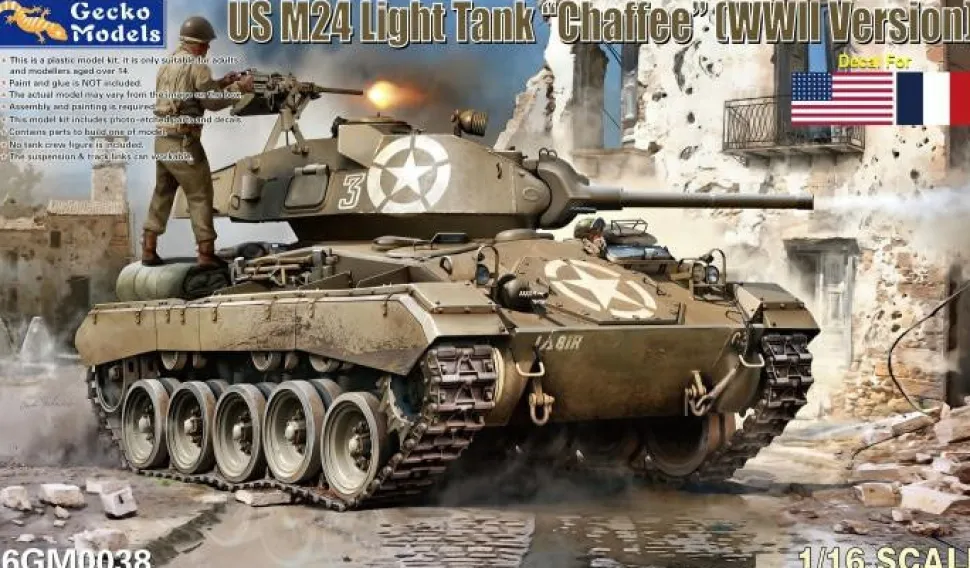 Gecko Models 1/16 M24 Chaffee Light Tank (WWII Version)