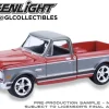 Greenlight 1/64 Chevy Cheyenne C10 Short Bed 1972 - Ruby Red And Gunmetal Grey