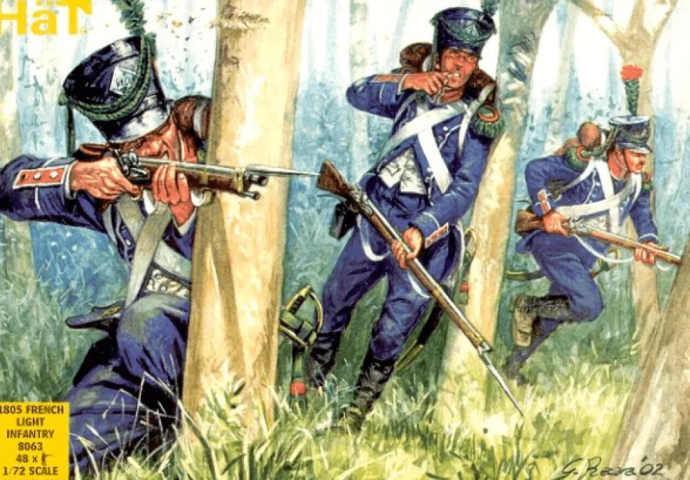 Hat Industrie 1/72 Napoleonic French Light Infantry 1805