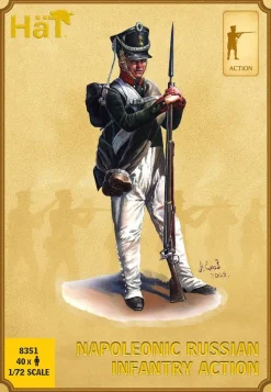 Hat Industrie 1/72 Napoleonic Russian infantry Action