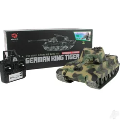 Heng Long RC 1/16 King Tiger with Henschel Turret with Infrared Battle System