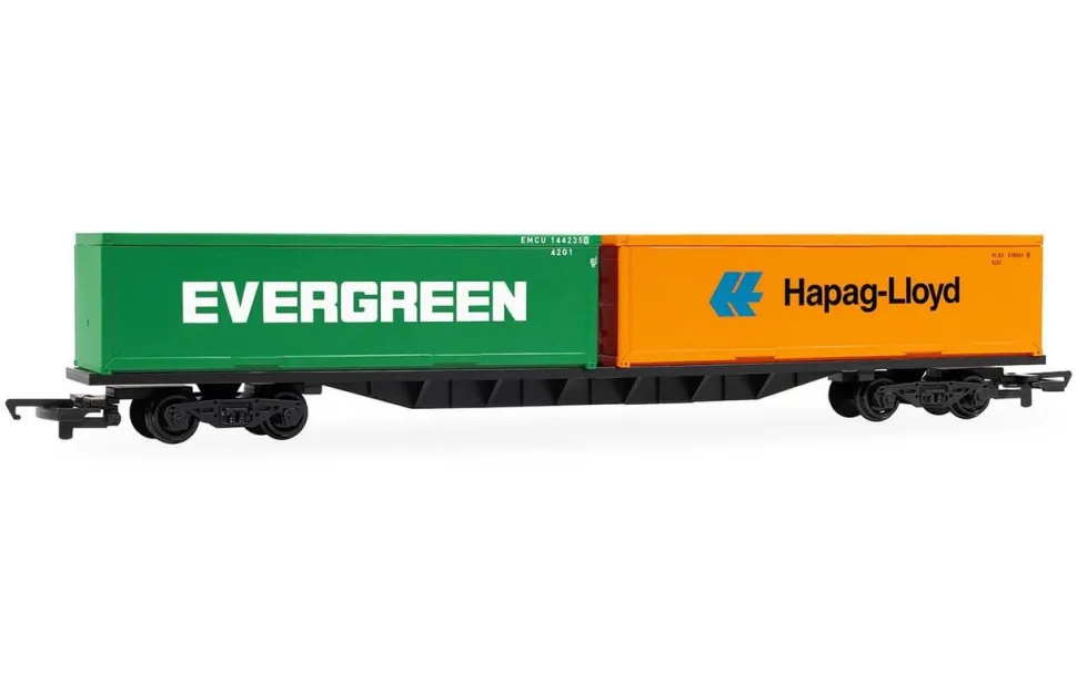 Hornby RailRoad: BR FFA Container Wagon with 30' Containers