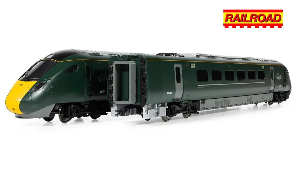 Hornby RailRoad OO Gauge GWR Class 800 800001 Train Pack