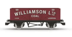 Hornby Railways OO Gauge - RailRoad - Williamson Ltd Coal Plank Wagon