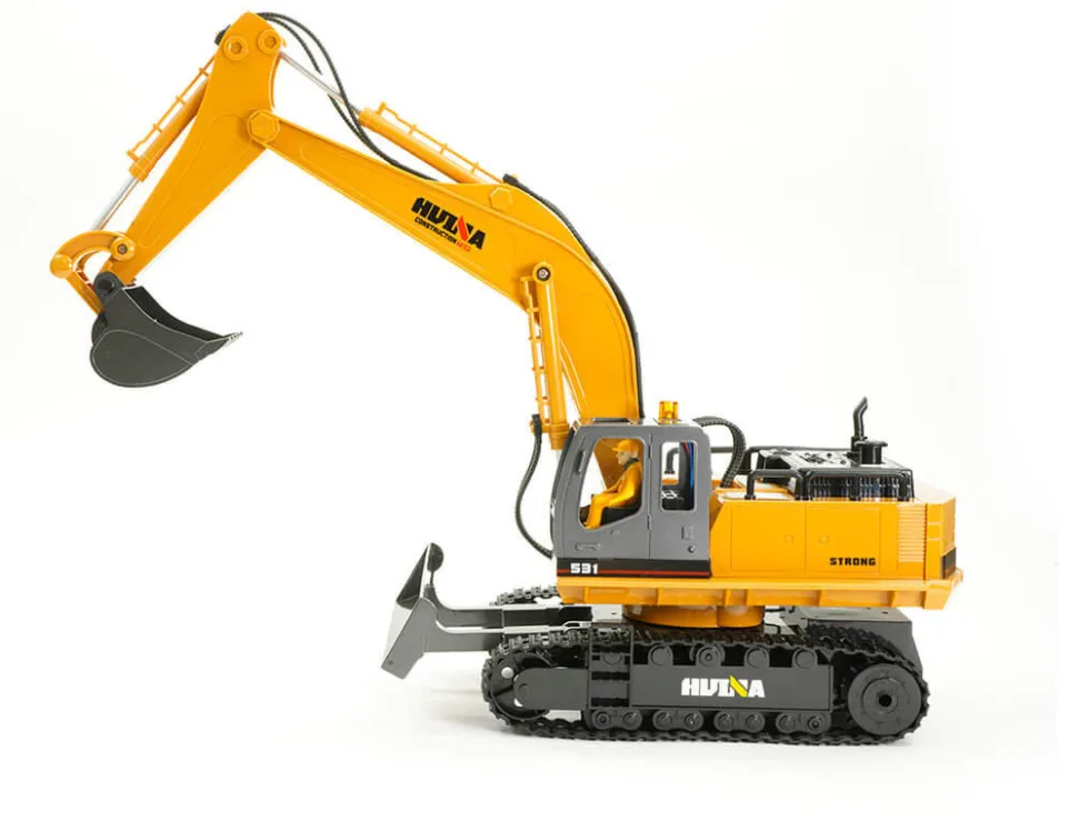 Huina RC 1/16 2.4G 11CH Excavator Tractor With Diecast Bucket RTR
