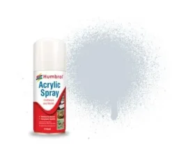 Humbrol 27002 Metallic Polished Aluminium 150ml Acrylic Spray