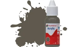 Humbrol 75 14ml Acrylic Matt Bronze Green Dropper Bottle
