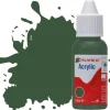Humbrol 78 14ml Acrylic Matt Cockpit Green Paint Dropper Bottle
