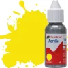 Humbrol 99 14ml Acrylic Matt Lemon Paint Dropper Bottle
