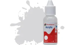 Humbrol 147 14ml Acrylic Matt Light Grey Dropper Bottle