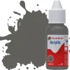 Humbrol 31 14ml Acrylic Matt Slate Grey Paint Dropper Bottle