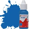 Humbrol 52 14ml Acrylic Metallic Baltic Blue Paint Dropper Bottle