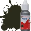 Humbrol 53 14ml Acrylic Metallic Gunmetal Paint Dropper Bottle
