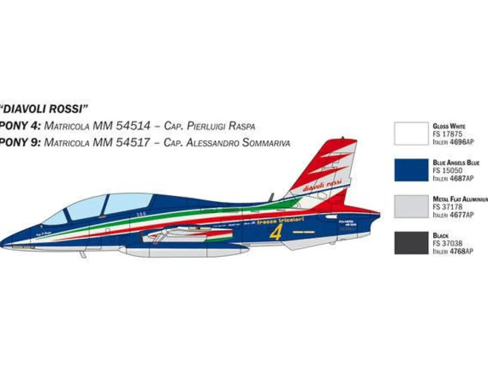 Italeri 1/72 Aermacchi MB-339 60th P.A.N. Anniversary