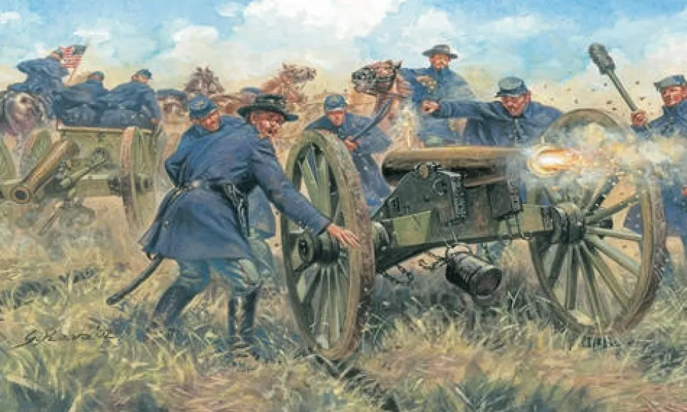Italeri 1/72 American Civil War Union Artillery