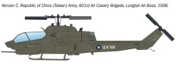 Italeri 1/72 Bell AH-1W SuperCobra Attack Helicopter