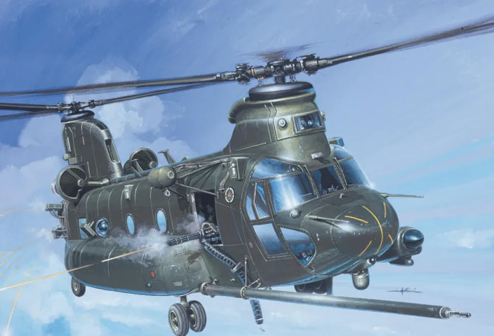 Italeri 1/72 Boeing MH-47E SOA Chinook