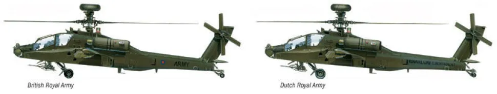 Italeri 1/72 Boing AH-64D Apache Longbow