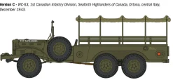 Italeri 1/35 Dodge WC62 1.5 ton 6x6 Truck