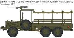 Italeri 1/35 Dodge WC62 1.5 ton 6x6 Truck