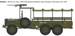 Italeri 1/35 Dodge WC62 1.5 ton 6x6 Truck