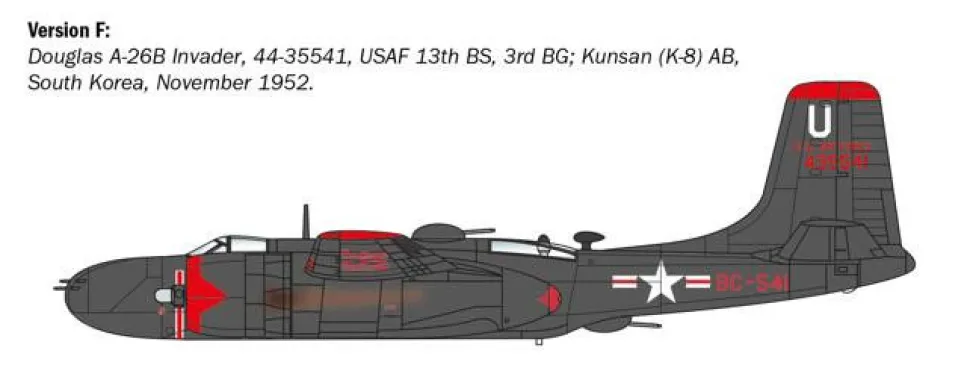 Italeri 1/72 Douglas A-26 A/B Invader