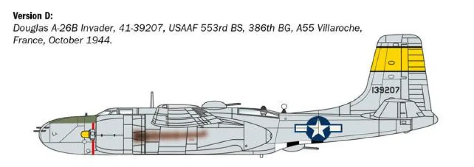 Italeri 1/72 Douglas A-26 A/B Invader