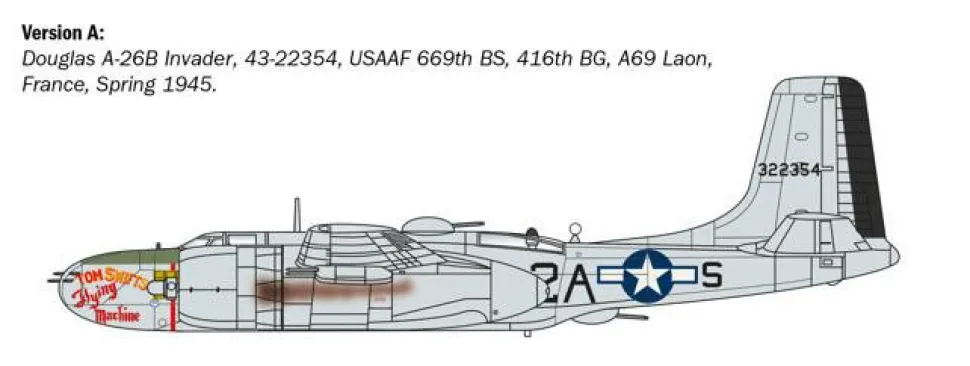 Italeri 1/72 Douglas A-26 A/B Invader