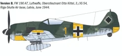Italeri 1/72 Focke-Wulf Fw 190 A-8/F (WWII Aces)