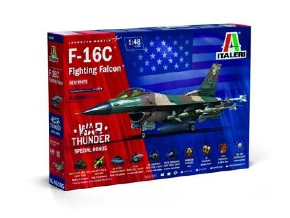 Italeri 1/48 General Dynamics F-16C Fighting Falcon