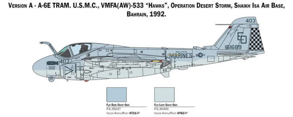 Italeri 1/72 Grumman A-6E TRAM Intruder