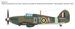 Italeri 1/48 Hawker Hurricane Mk 1 Aces