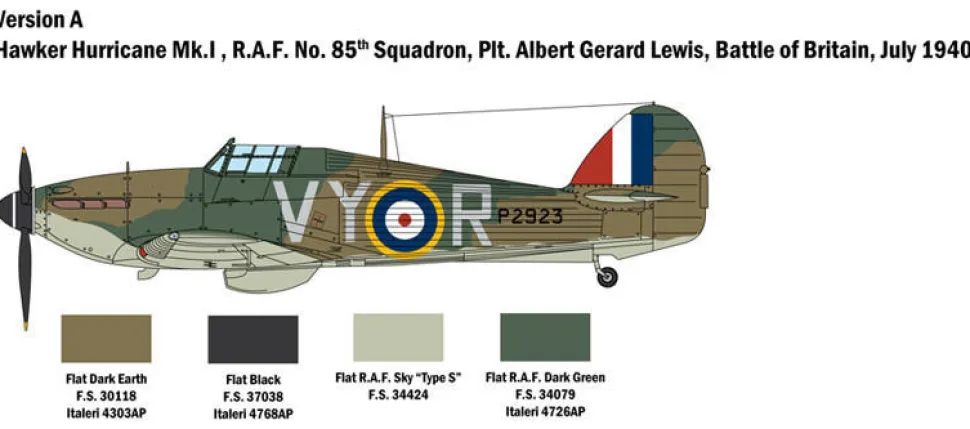 Italeri 1/48 Hawker Hurricane Mk.I
