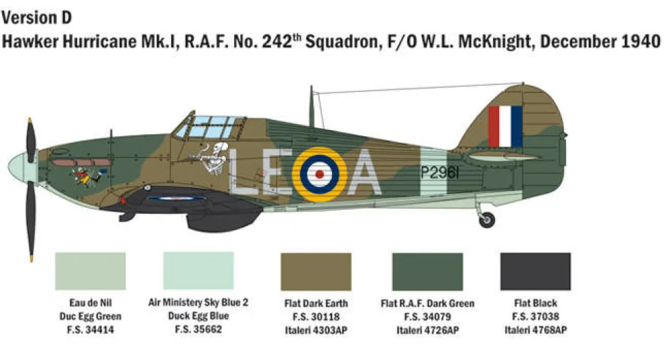 Italeri 1/48 Hawker Hurricane Mk.I