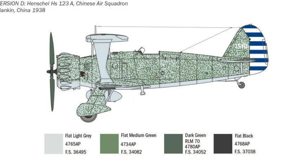 Italeri 1/48 Henschel Hs 123