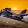 Italeri 1/72 Lockheed F-117A Nighthawk Stealth