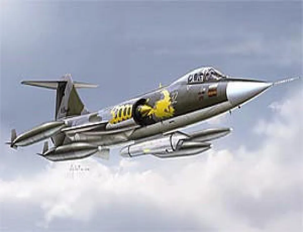 Italeri 1/72 Lockheed F-104G Reece