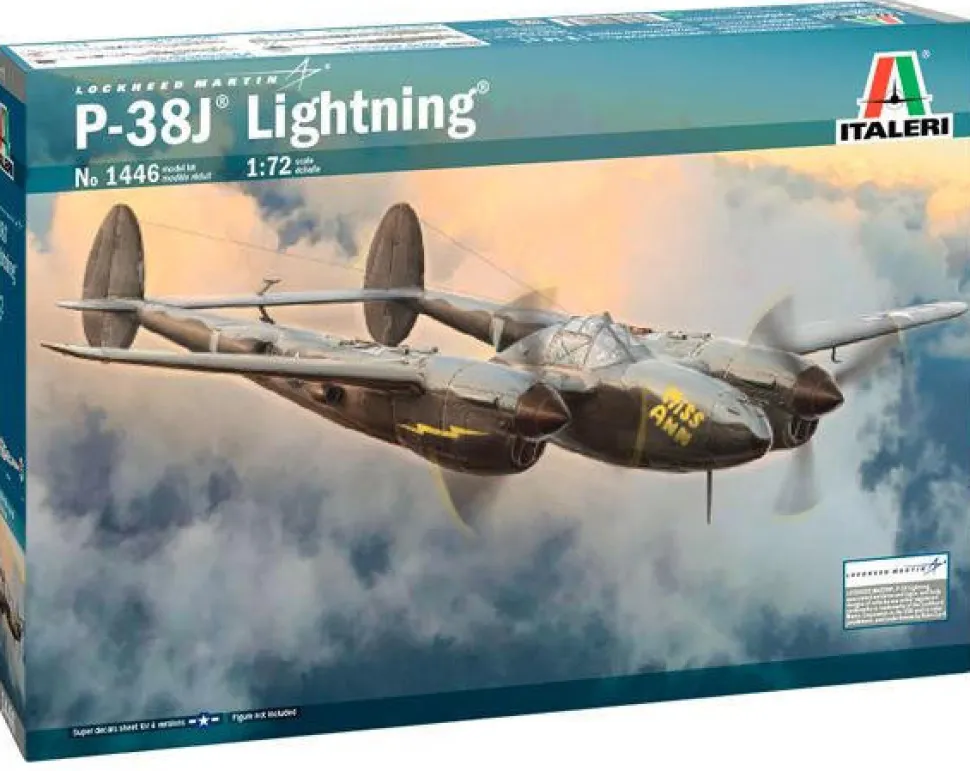 Italeri 1/72 Lockheed P-38J Lightning