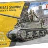 Italeri 1/35 M4A1 Sherman with US Infantry