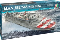 Italeri 1/35 MAS 563/568 with Crew