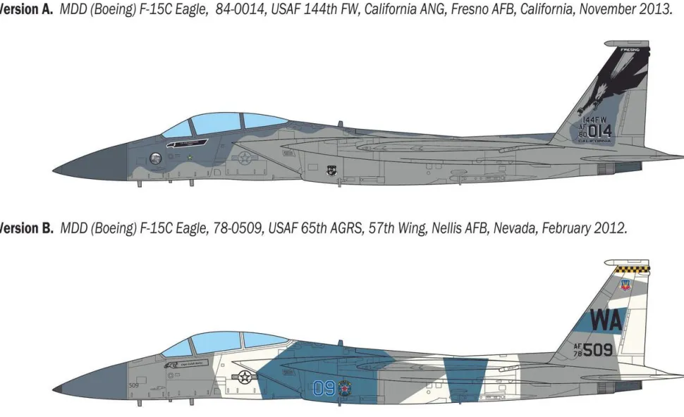 Italeri 1/72 McDonnell Douglas F-15C Eagle