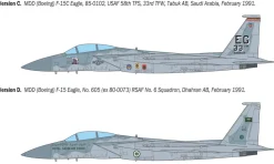 Italeri 1/72 McDonnell Douglas F-15C Eagle
