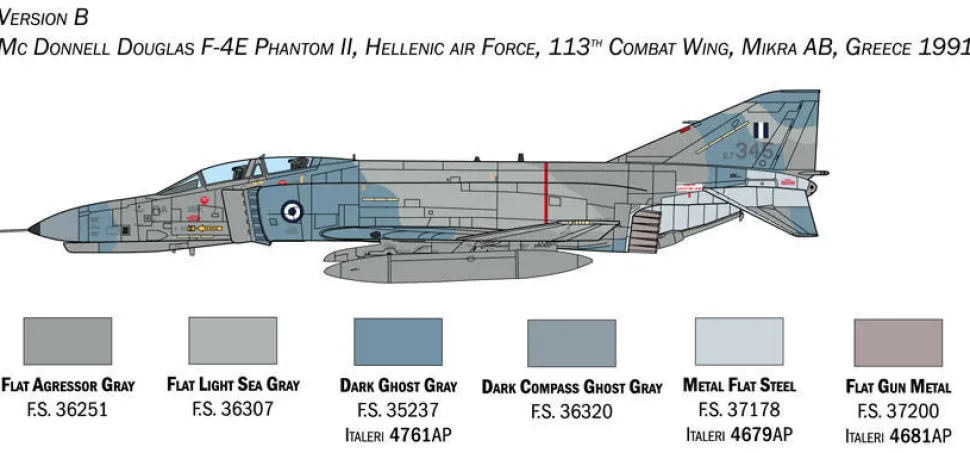 Italeri 1/72 McDonnell Douglas F-4E/F Phantom II