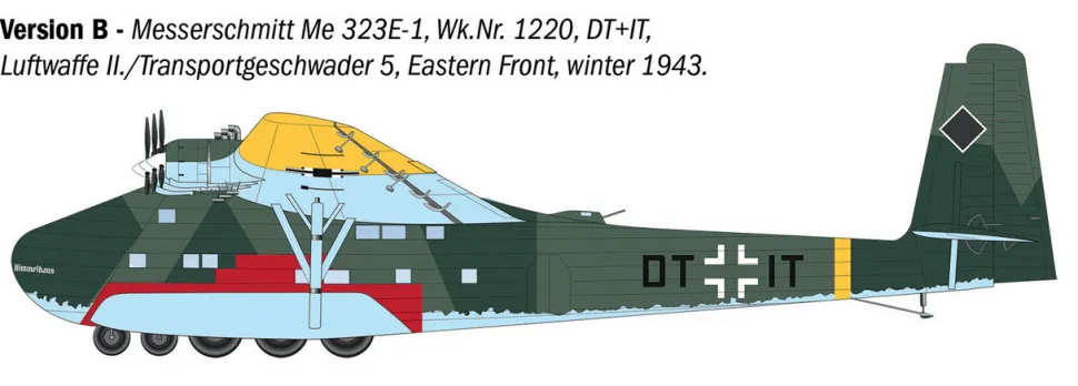 Italeri 1/72 Messerschmitt Me 323 Gigant