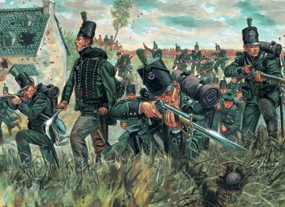 Italeri 1/72 Napoleonic British Green Jackets