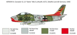 Italeri 1/48 North American F-86E Sabre